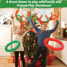 将图片加载到图库查看器，Christmas Reindeer Antler Ring Toss Game
