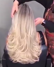 将图片加载到图库查看器，Super soft and smooth golden wig
