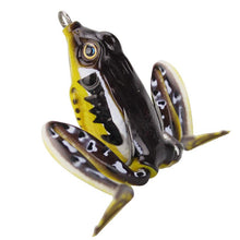 将图片加载到图库查看器，Rubber Frog Fishing Bait-Realistic Frog Bait
