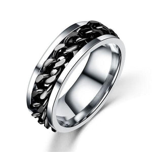 Limited Quantity Titanium Steel Rotatable Chain Ring