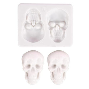 3D Skull Cake Mold - 1203