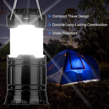 将图片加载到图库查看器，3-in-1 Camping Lantern，Portable Outdoor LED Flame Lantern Flashlight - A pot of wine
