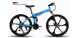 24/26In Folding Mountain Bike