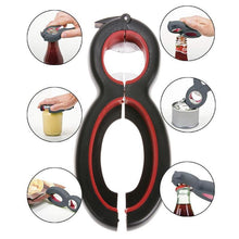 将图片加载到图库查看器，6 in 1 multifunctional canned beer bottle opener - 1203
