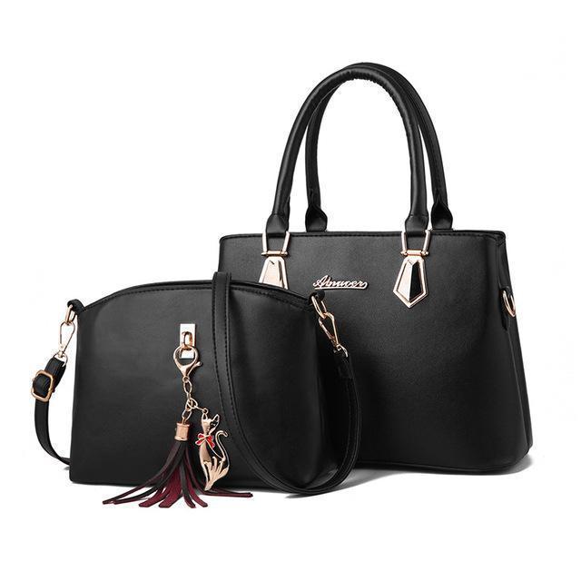 Ladies handbag set large capacity