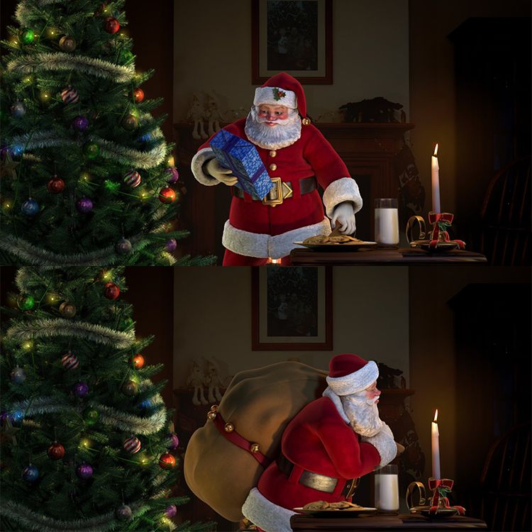 🎅Christmas Pre-Sale 50% OFF --Christmas Holographic Projection!