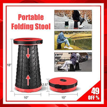将图片加载到图库查看器，Portable Folding Stool- Blow Your Mind
