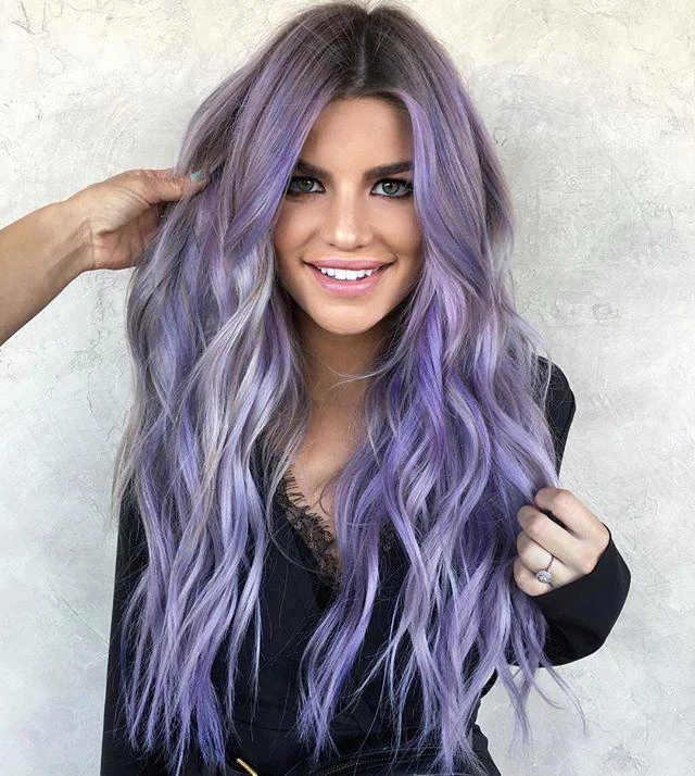 Purple wig