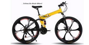 24/26In Folding Mountain Bike