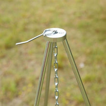 将图片加载到图库查看器，Campfire Tripod- Essential outdoor kitchen accessory
