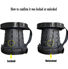 将图片加载到图库查看器，Portable Folding Stool- Blow Your Mind
