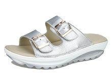 将图片加载到图库查看器，Casual women&#39;s sandals leather summer flats - 1203
