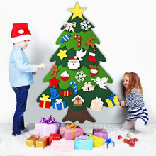 将图片加载到图库查看器，DIY Felt Tree &amp; Spare Ornaments Bundle - 1203
