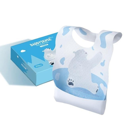 Disposable disposable baby saliva bib - 1203