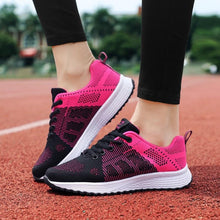 将图片加载到图库查看器，Fashionable Women&#39;s Casual Shoes Breathable Walking Mesh Sneakers - 1203
