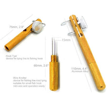 将图片加载到图库查看器，Fast Fishing Knot Tying Tool - 1203

