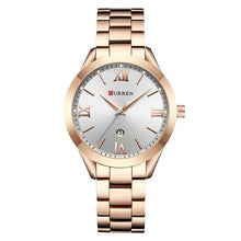 将图片加载到图库查看器，Golden Ladies Women&#39;s Bracelet Steel Watch - 1203
