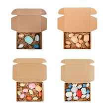 将图片加载到图库查看器，WOOD ROCK SET BALANCING BLOCKS NATURAL WOOD TOY
