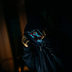 (🔥 HOT SALE 🔥) LED Halloween Mask - 1203