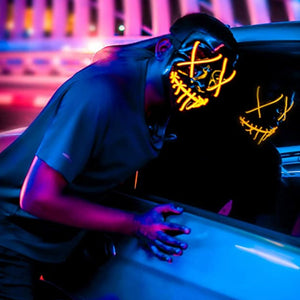 (🔥 HOT SALE 🔥) LED Halloween Mask - 1203