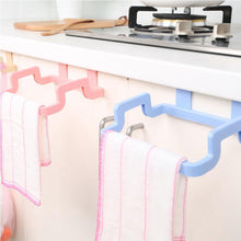 将图片加载到图库查看器，1Pcs Kitchen Gadgets Cabinet Door Garbage Bag Shelf Kitchen Tools Rack Hanging Storage Trash Rack Kitchen Accessories Goods
