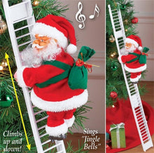 将图片加载到图库查看器，🔥Hot Sale—Santa Claus climbing a ladder - 1203
