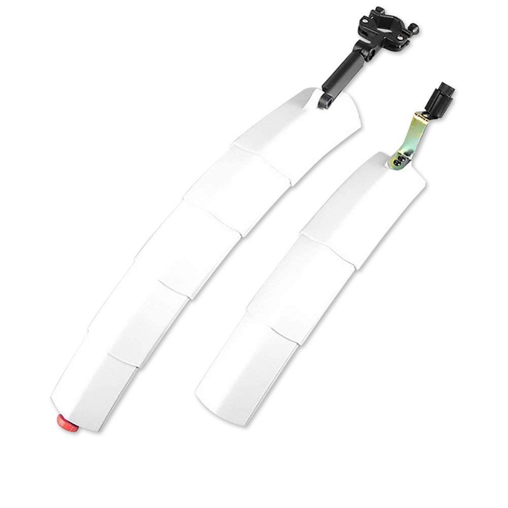 Luminous retractable front and rear bicycle fenders - 1203