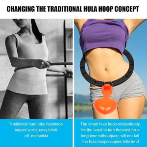 50% OFF--Hula hoops that not fall-Auto Counting,Detachable Weight Adjustable for Home Workout