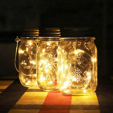 将图片加载到图库查看器，Mason Jar LED Solar Waterproof Decorative Light - 1203

