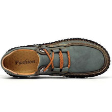 将图片加载到图库查看器，Men&#39;s breathable leather casual shoes - 1203
