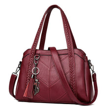将图片加载到图库查看器，Premium Women Leather HandBag - 1203
