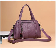 将图片加载到图库查看器，Premium Women Leather HandBag - 1203
