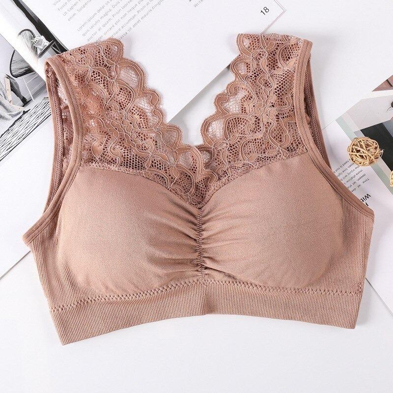 Push Up Comfort Super Elastic Breathable Lace Bra