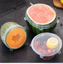 将图片加载到图库查看器，Silicone Stretch Lids - Set For 6 - 1203
