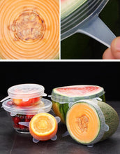 将图片加载到图库查看器，Silicone Stretch Lids - Set For 6 - 1203
