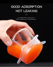 将图片加载到图库查看器，Silicone Stretch Lids - Set For 6 - 1203
