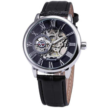 将图片加载到图库查看器，Skeleton Watch Golden Dial Business Quartz Wrist Watches - 1203
