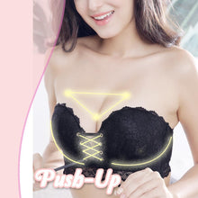 将图片加载到图库查看器，Femmetric Strapless Drawstring Bandeau
