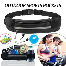 将图片加载到图库查看器，Waterproof Running Waist Belt Bag With Pouch For Phone - 1203
