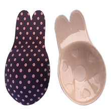 将图片加载到图库查看器，Women Push Up Self-Adhesive Silicone Strapless Invisible Bra Reusable Adhesive Breast Lifting Tape
