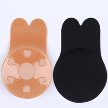 将图片加载到图库查看器，Women Push Up Self-Adhesive Silicone Strapless Invisible Bra Reusable Adhesive Breast Lifting Tape
