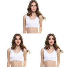 将图片加载到图库查看器，Anti-Sagging Wirefree Breathable Sports Bra(Set Of 3)
