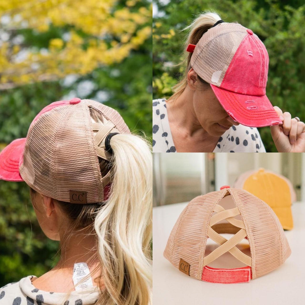 Summer Women's NEW Ponytail CC caps