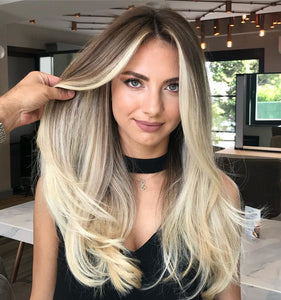 2019 Cream blonde wig