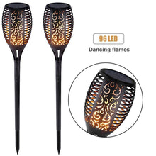 将图片加载到图库查看器，Flickering Flame Solar Torches (2 Pack)
