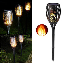 将图片加载到图库查看器，Flickering Flame Solar Torches (2 Pack)
