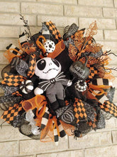 将图片加载到图库查看器，🎃Halloween Wreath Nightmare Before Christmas Wreath
