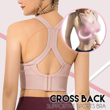 将图片加载到图库查看器，Cross Back Supportive Sports Bra
