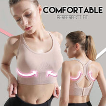 将图片加载到图库查看器，Cross Back Supportive Sports Bra
