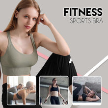 将图片加载到图库查看器，Cross Back Supportive Sports Bra
